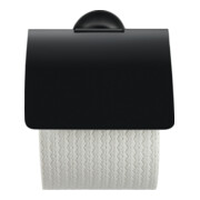 Duravit Porte-rouleau Starck T 12,5x8,3 cm, avec couvercle, noir mat