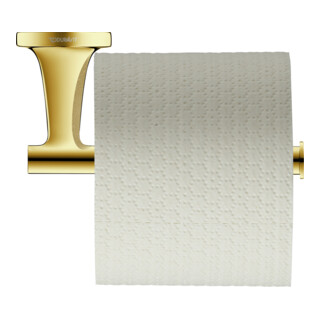 Duravit Porte-rouleau Starck T 15,2x7,6 cm, latéral, or poli