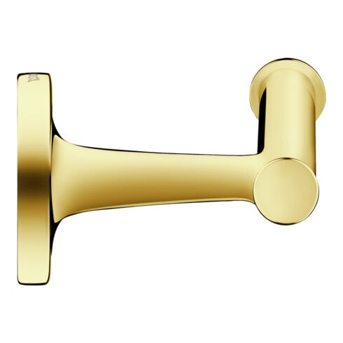 Duravit Porte-rouleau Starck T 15,2x7,6 cm, latéral, or poli