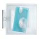 Duravit Porte-savon Karree 11,5x12,2 cm, blanc mat, support chrome-5