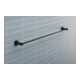 Duravit Porte-serviette D-Code 84,8x4,8x8 cm, noir mat, mural-4
