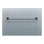 Duravit Porte-serviette D-Code 84,8x4,8x8 cm, noir mat, mural-5