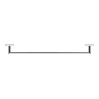 Duravit Porte-serviette Karree 66,8x7 cm, chrome
