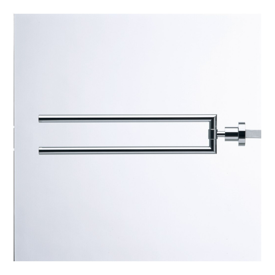 Duravit Porte-serviettes D-Code 5x9x44,7cm, 2 bras, pivotant, chrome