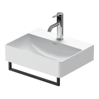 Duravit Porte-serviettes DuraSquare 39,9 cm, noir mat