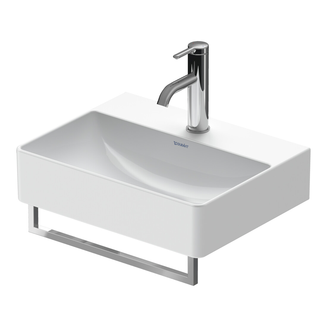 Duravit Porte-serviettes DuraSquare 39,9 cm, noir mat
