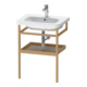 Duravit Porte-serviettes DuraStyle 59x44cm, bas. chêne massif, avec tablette-1