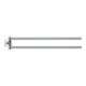 Duravit Porte-serviettes Karree 6,8x45cm, 2 bras, pivotant, chrome-1