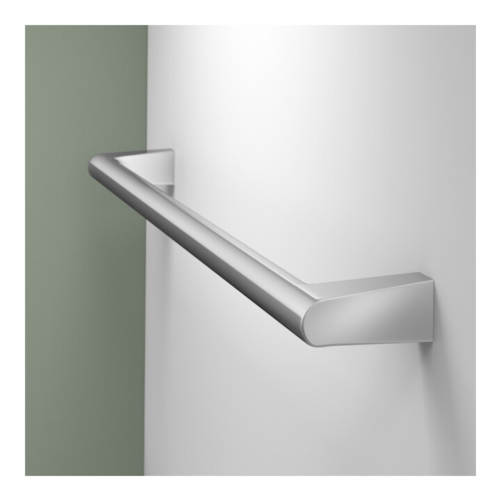 Duravit Porte-serviettes Sivida 35,5x3x7 cm, pour meuble sous lavabo, chrome