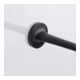 Duravit Porte-serviettes Starck T 5x46,5 cm, 2 bras, pivotant, noir mat-1