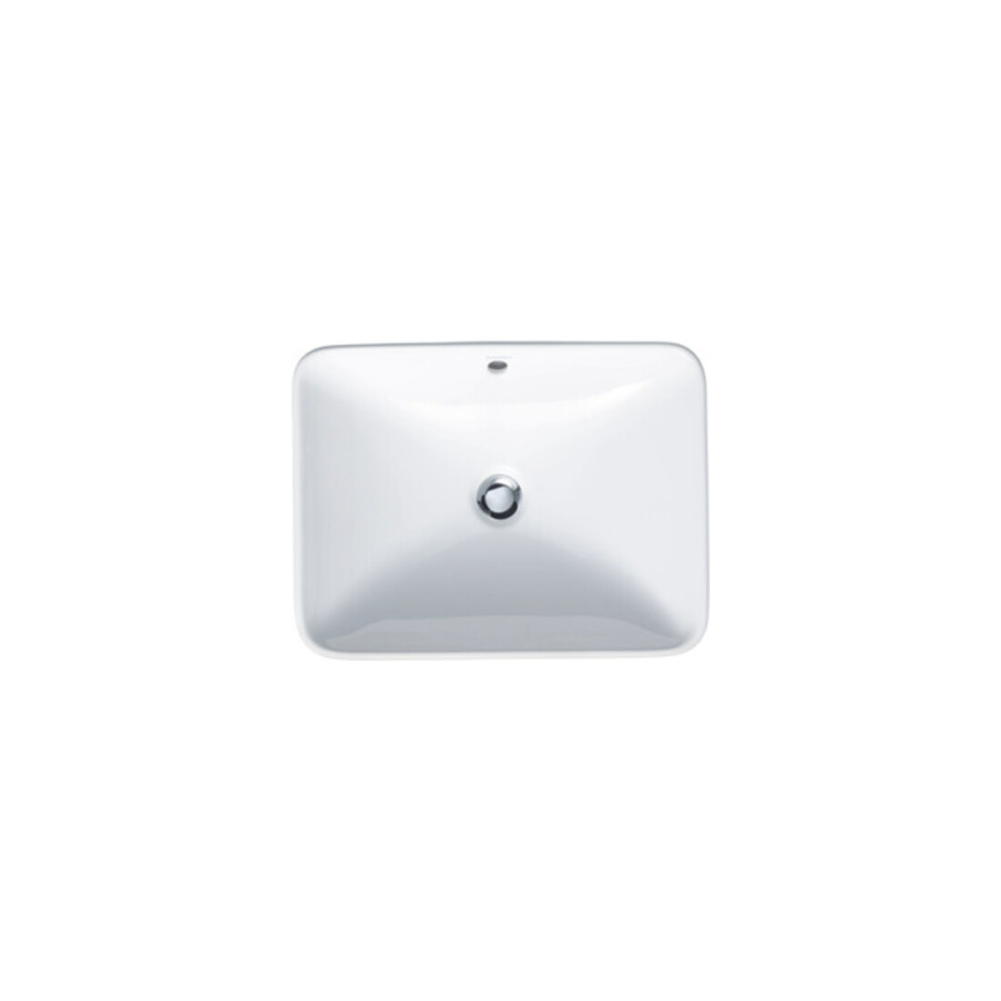 Duravit Push-Open-Bonde pour lavabos avec trop-plein, chrome