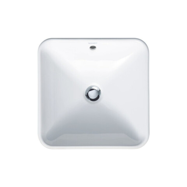 Duravit Push-Open-Bonde pour lavabos avec trop-plein, chrome
