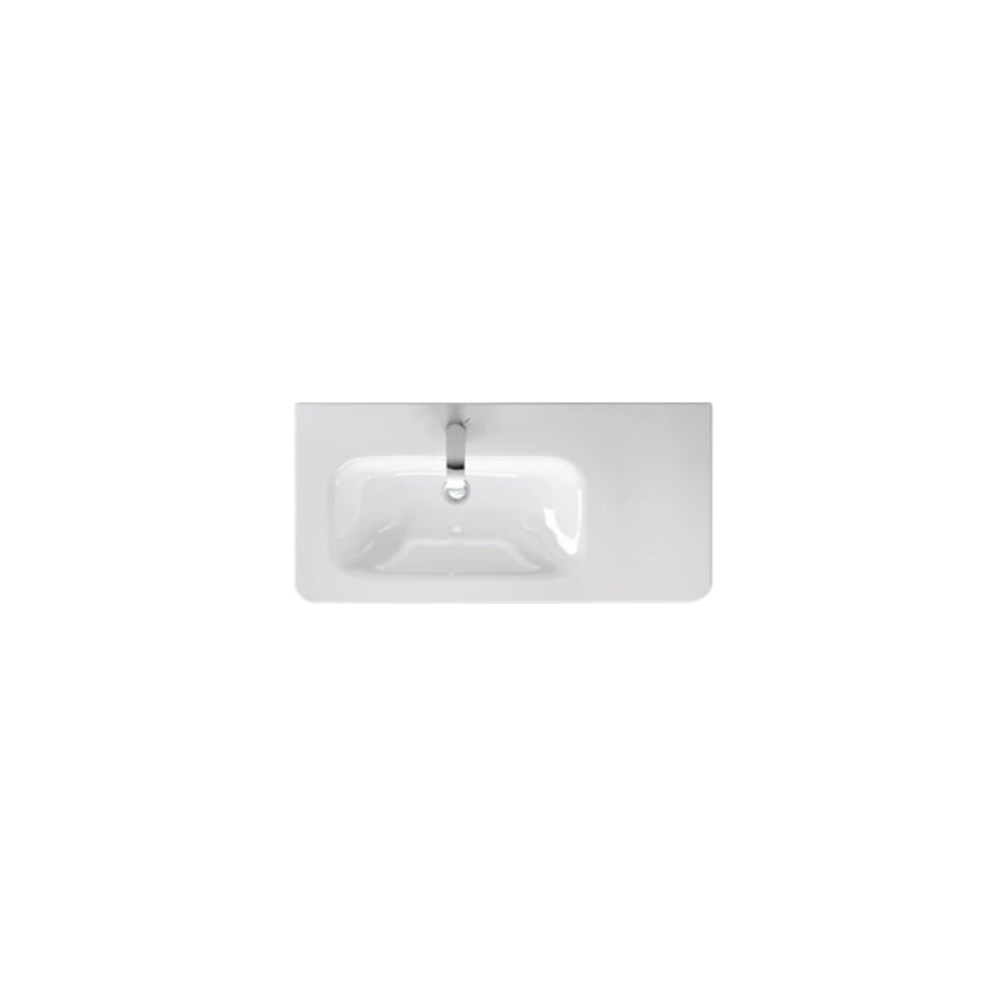 Duravit Push-Open-Bonde pour lavabos avec trop-plein, chrome
