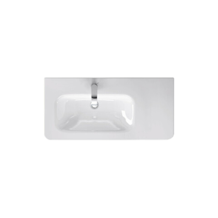 Duravit Push-Open-Bonde pour lavabos avec trop-plein, chrome