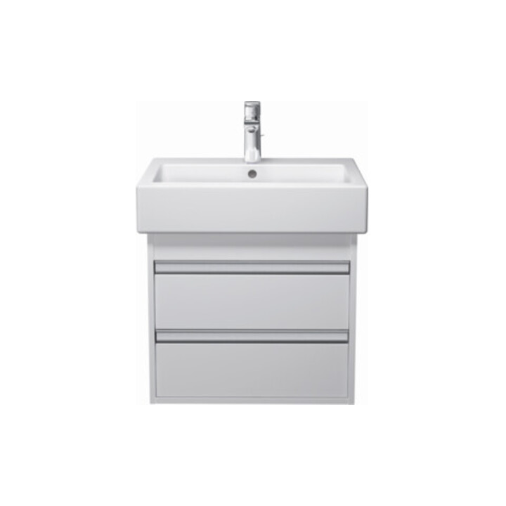 Duravit Push-Open-Bonde pour lavabos avec trop-plein, chrome