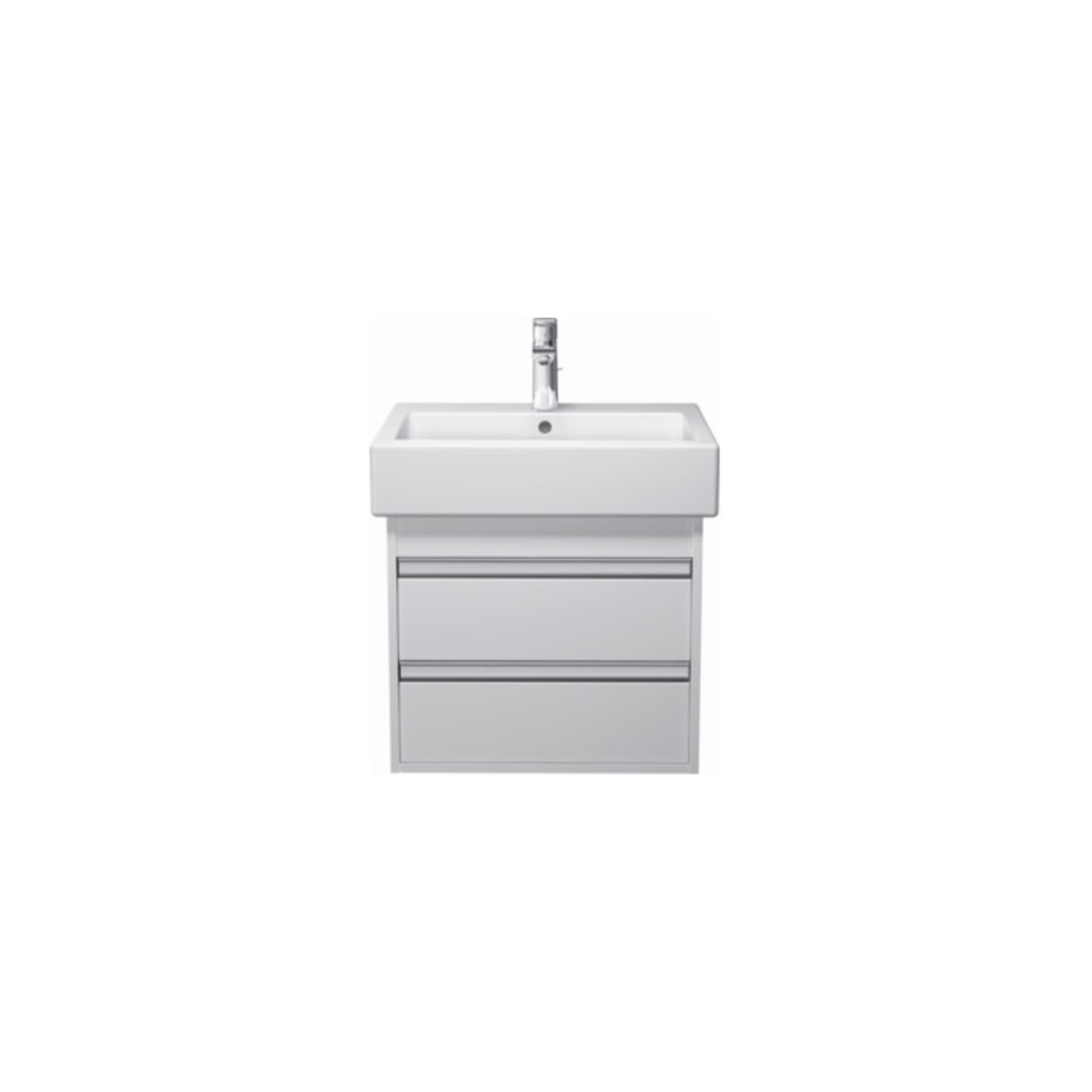 Duravit Push-Open-Bonde pour lavabos avec trop-plein, chrome