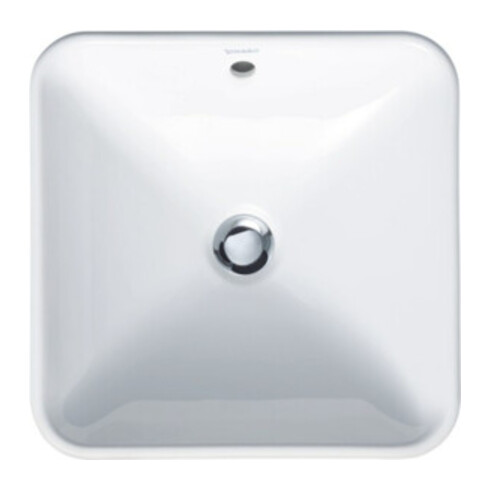 Duravit Push-Open-Bonde pour lavabos avec trop-plein, chrome