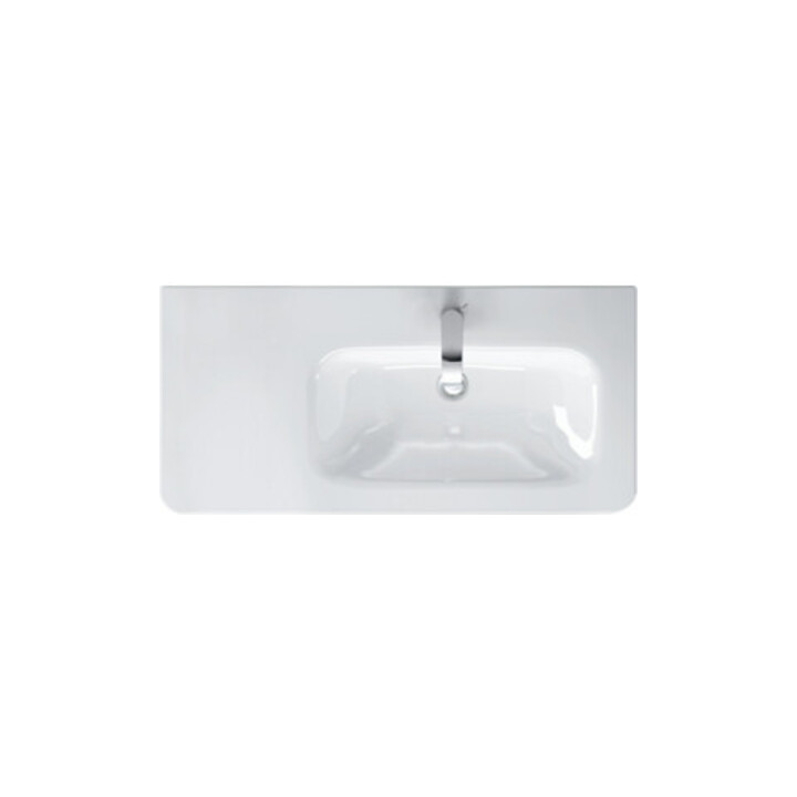 Duravit Push-Open-Bonde pour lavabos avec trop-plein, chrome