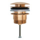 Duravit Push-Open-Ventil f WT mit Überlauf, Bronze gebürstet-1