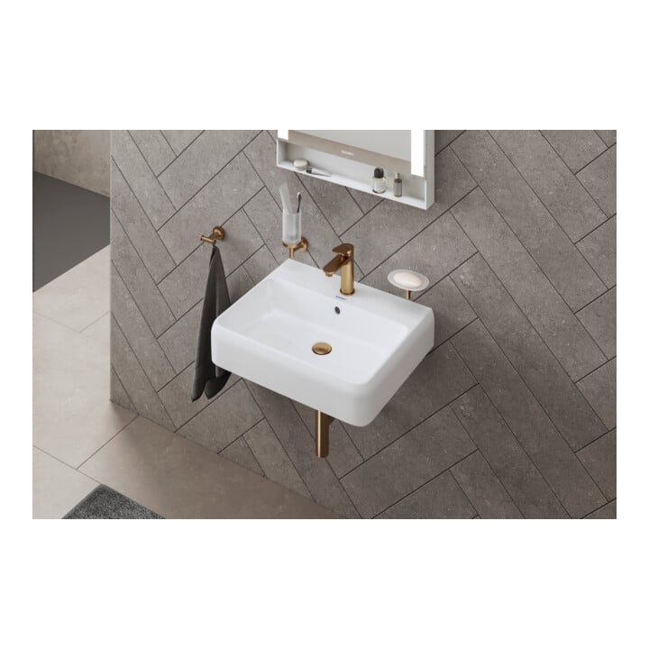 Duravit Push-Open-Ventil f WT mit Überlauf, Bronze gebürstet
