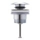 Duravit Push-Open-Ventil für Waschtische mit Überlauf, chrom-1