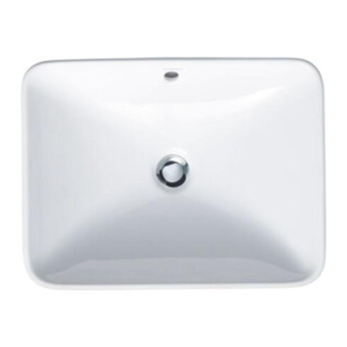 Duravit Push-Open-Ventil für Waschtische mit Überlauf, chrom