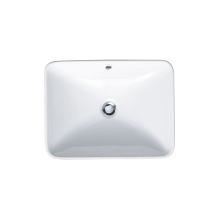 Duravit Push-Open-Ventil für Waschtische mit Überlauf, chrom