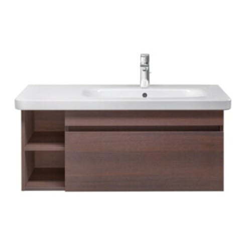 Duravit Push-Open-Ventil für Waschtische mit Überlauf, chrom