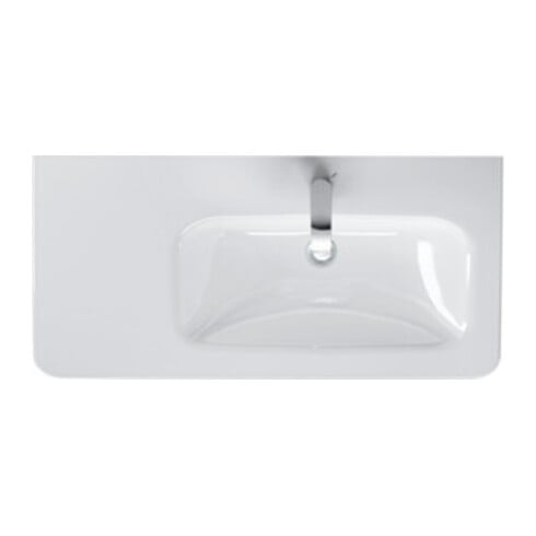 Duravit Push-Open-Ventil für Waschtische mit Überlauf, chrom