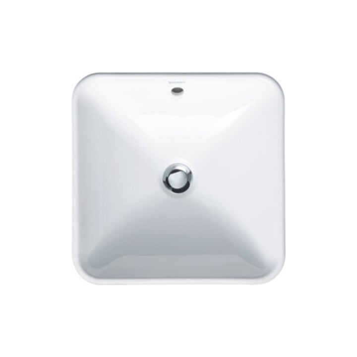Duravit Push-Open-Ventil für Waschtische mit Überlauf, chrom
