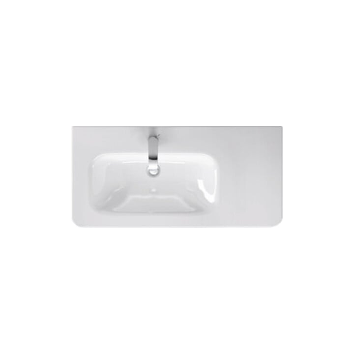 Duravit Push-Open-Ventil für Waschtische mit Überlauf, chrom