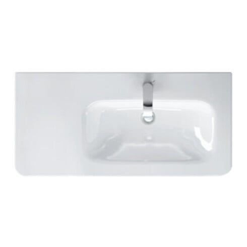 Duravit Push-Open-Ventil für Waschtische mit Überlauf, chrom