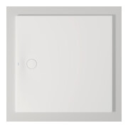Duravit Quadrat Bac à douche Tempano 120x120x4,5 cm, affleurant, blanc