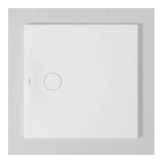 Duravit Quadrat Bac à douche Tempano 80x80x4 cm, blanc, affleurant, antidérapant