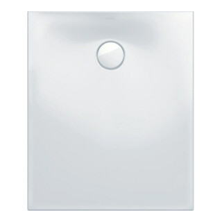 Duravit Quadrat Bac à douche Tempano 90x90x4 cm, affleurant, blanc