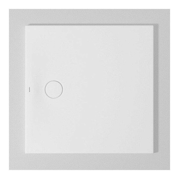 Duravit Quadrat Bac à douche Tempano 90x90x4 cm, affleurant, blanc