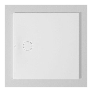 Duravit Quadrat Bac à douche Tempano 90x90x4 cm, blanc, affleurant, antidérapant