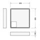 Duravit Quadrat-Duschwanne D-Code 100x100x8,5cm, Antislip, weiß-4