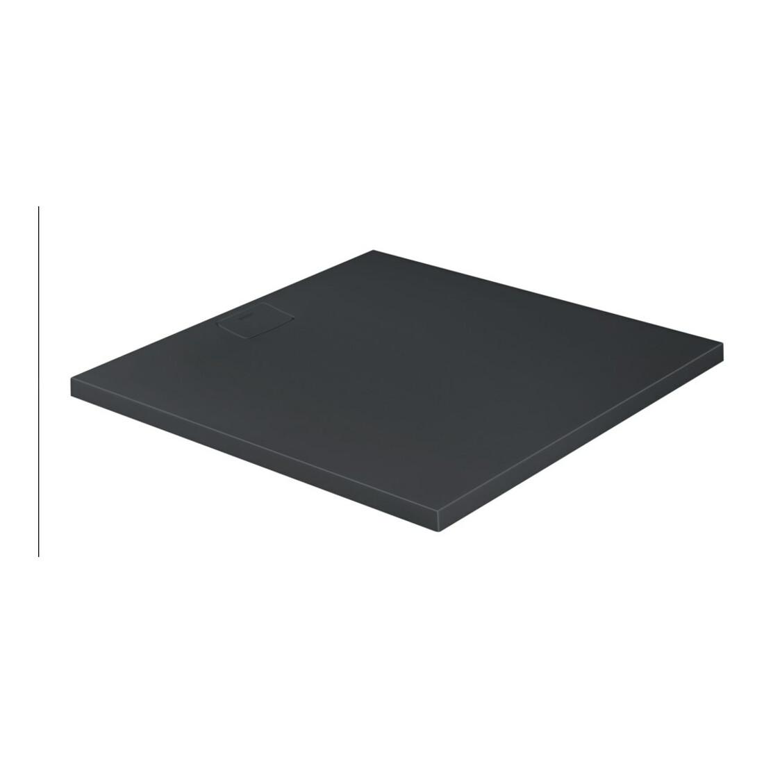 Duravit Quadrat-Duschwanne Stonetto 120x120x5cm, anthrazit