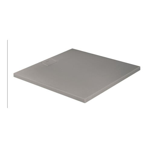 Duravit Quadrat-Duschwanne Stonetto 120x120x5cm, Beton grau
