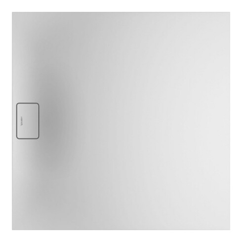 Duravit Quadrat-Duschwanne Stonetto 120x120x5cm, Beton grau