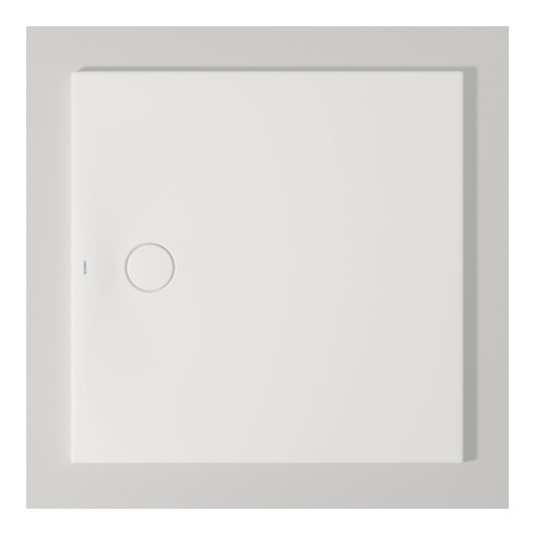 Duravit Quadrat-Duschwanne Tempano 100x100x4cm, bodenbündig, weiß