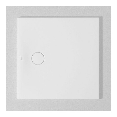 Duravit Quadrat-Duschwanne Tempano 80x80x4cm, bodenbündig, weiß