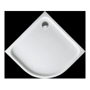 Duravit Receveur de douche quart de cercle D-Code 90x90x8,5 cm, antidérapant, blanc