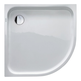 Duravit Receveur de douche quart de cercle D-Code 90x90x8,5 cm, blanc