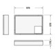 Duravit Receveur de douche rectangulaire D-Code 100x70x8,5 cm, blanc-5