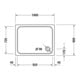 Duravit Receveur de douche rectangulaire D-Code 100x80x8,5 cm, blanc-2