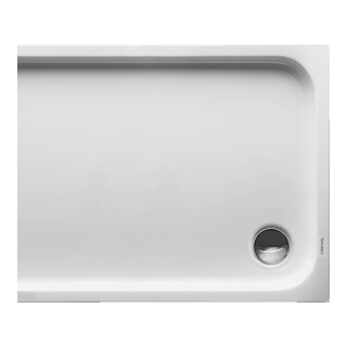 Duravit Receveur de douche rectangulaire D-Code 110x75x8,5 cm, blanc