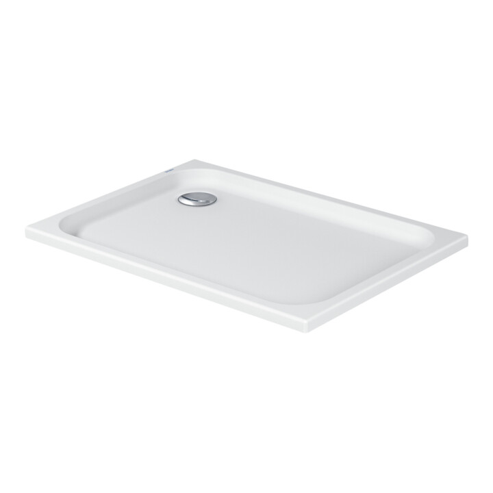 Duravit Receveur de douche rectangulaire D-Code 110x75x8,5 cm, blanc