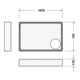 Duravit Receveur de douche rectangulaire D-Code 110x75x8,5 cm, blanc